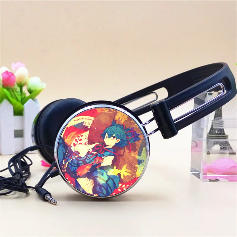 9 Custom Touken Ranbu Online Mikazuki Munechika Nakigitsune Anime Headphone Adjustable Headphones Gaming Headset Stereo Headphones - Цвет: 9