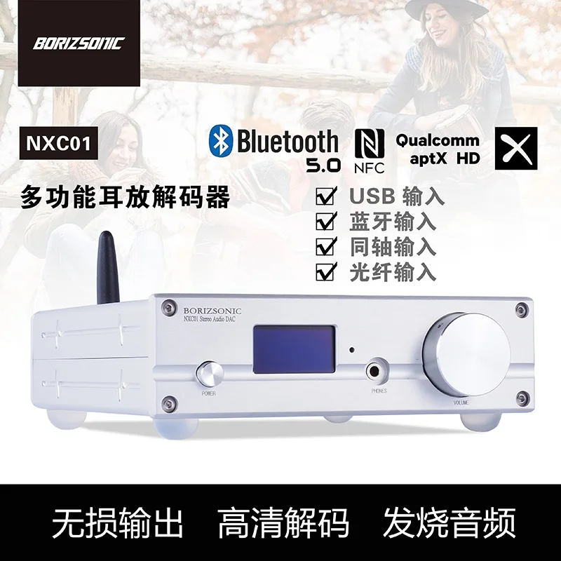 Декодер BORIZSONIC NXC01 ES9038Q2M коаксиальное оптическое волокно цифровой интерфейс XMOS