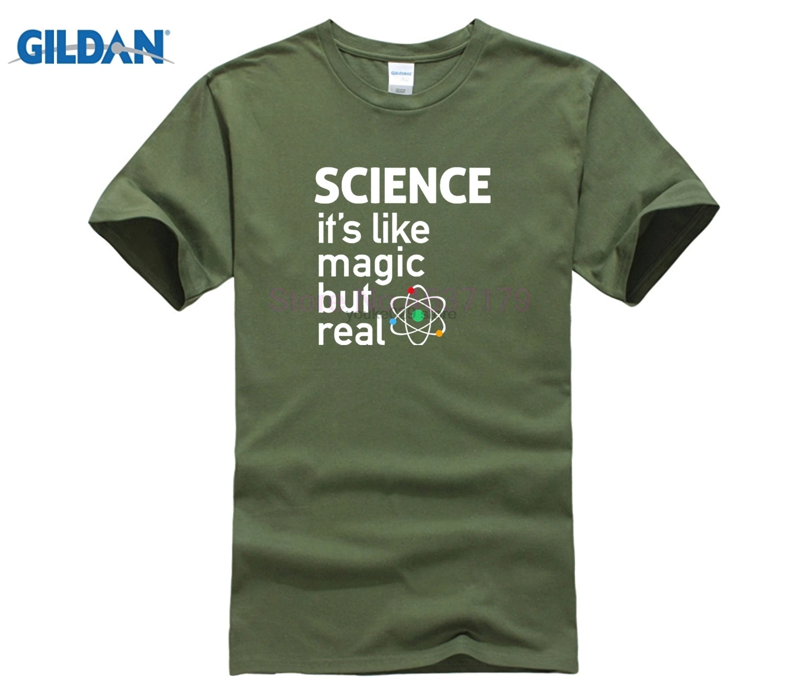 Мужская футболка высокого качества для взрослых SCIENCE It's Like Magic But Real homme Big bang theory