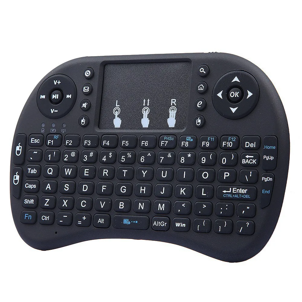 Wireless Keyboard 2.4GHz Air Mouse MINI Remote Controller with AAA battery for PC Projectors Android TV BOX | Электроника