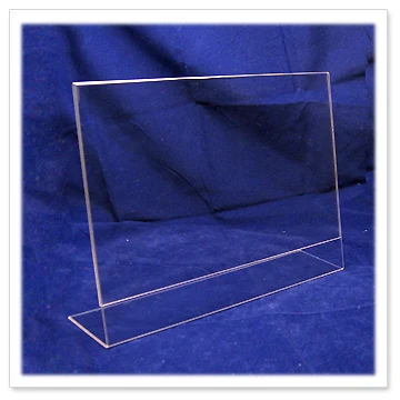 

5pcs/lot 6x 4inch clear acrylic perspex modern photo frame free standing