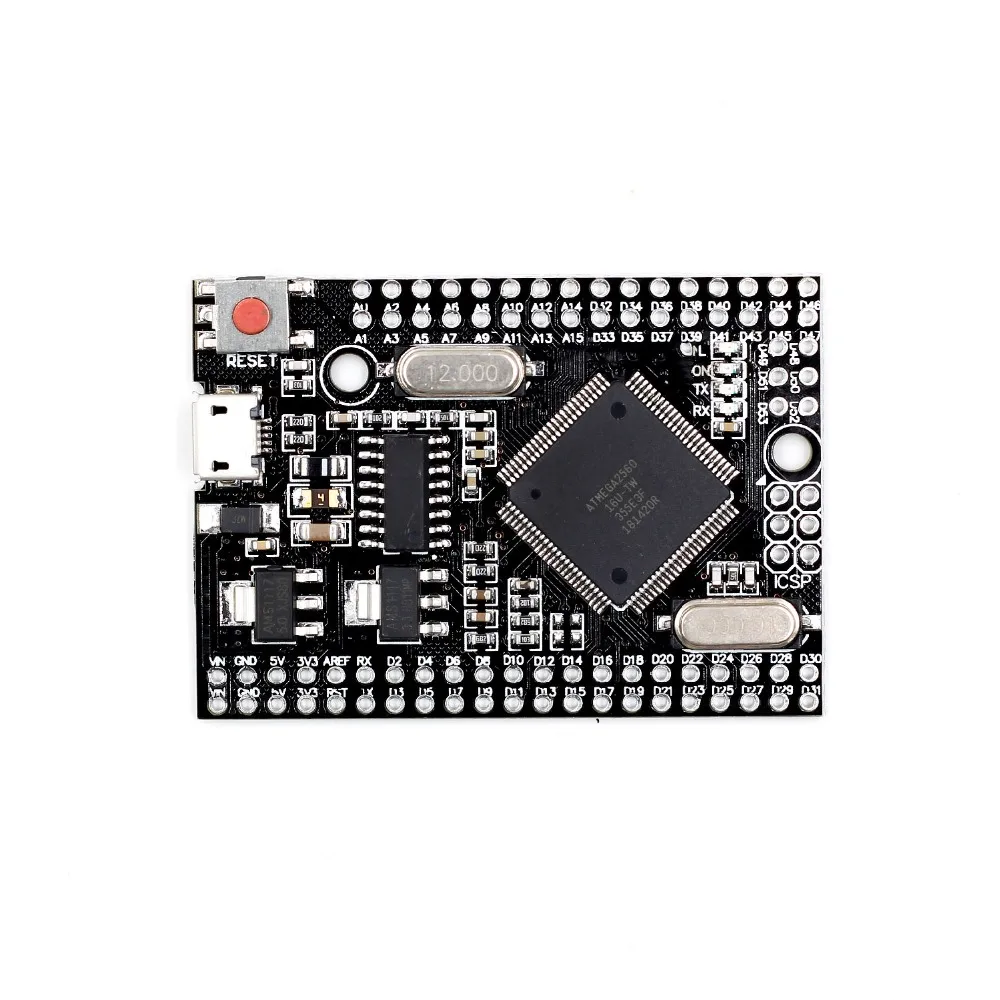 Mega 2560 PRO(встраивание) CH340G/ATmega2560-16AU, с наконечниками для мужчин. Совместим с Mega 2560