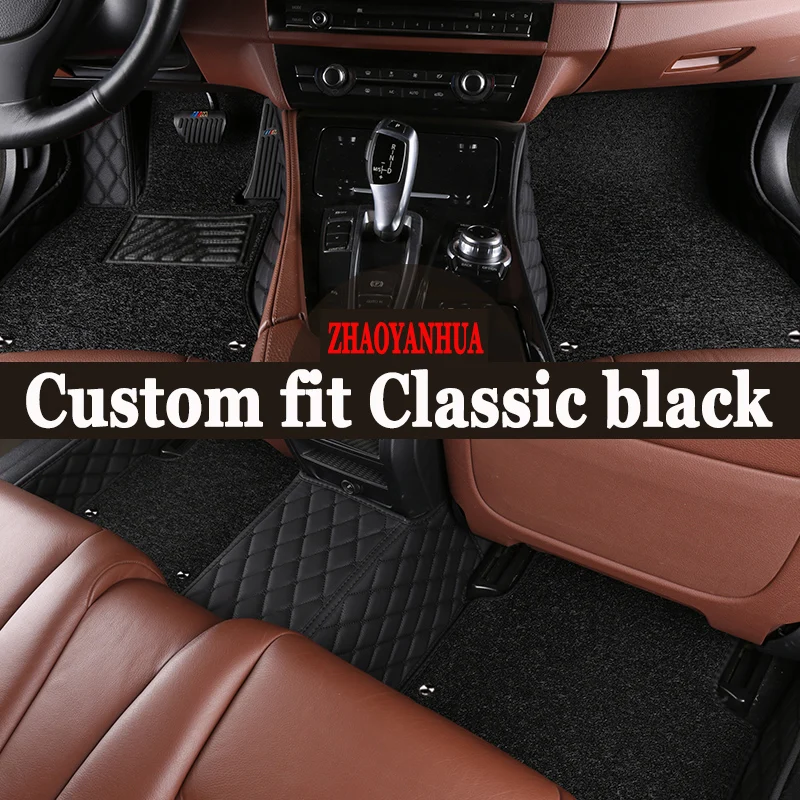 Custom fit car floor mats for Toyota Camry Corolla RAV4 Prius Prado Highlander Sienna zelas 5D car-styling carpet liner | Автомобили и