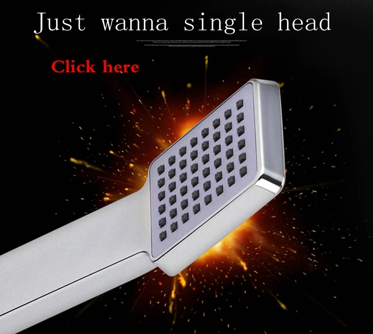 Zhangji Air Kinetic Energy Abs Showerhead system напорная насадка для душа квадратная ручной для экономии воды набор душевых головок