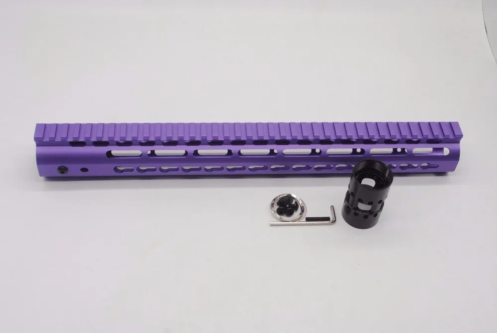 Система поплавок TriRock 15 дюймов Slim Keymod Handguard Rail Free 223/5 56