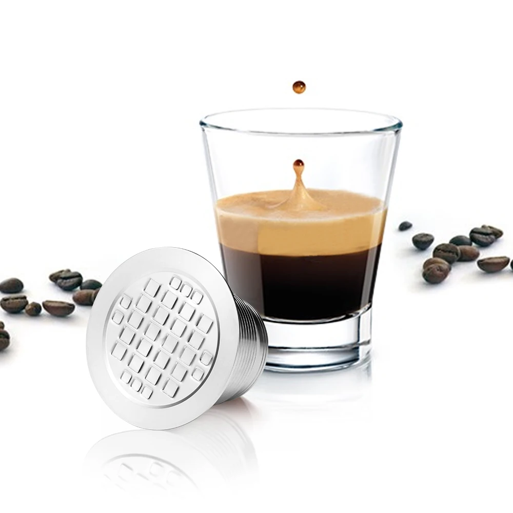 Многоразовые капсулы iCafilas для Nespresso многоразовые фильтры кофе из нержавеющей