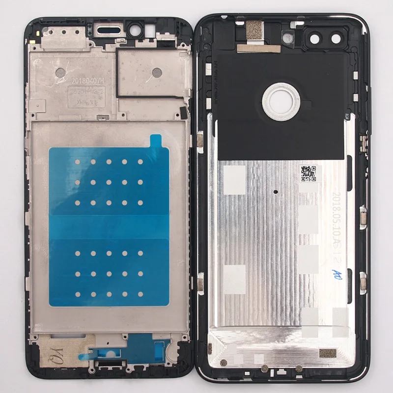 Для lenovo S5 K520 Передняя рамка Крышка батарейного отсека задняя крышка чехол с кнопками громкости питания