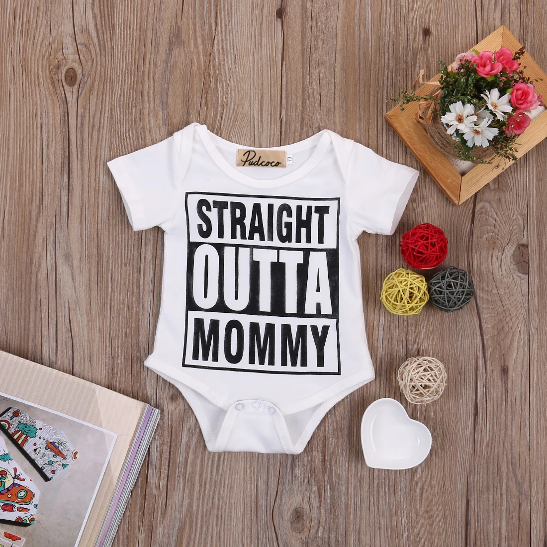 STRAIGHT Newborn Baby Girls Boys 2017 New Summer Clothes Romper Short Sleeve Jumpsuit Outfits 0-18M | Детская одежда и обувь