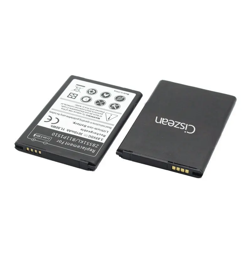 2x3010 мА/ч 11.58Wh B11P1510/C11P1510 запасная батарея + Универсальный Зарядное устройство для