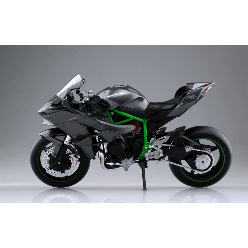 OHS Aoshima 104576 1/12 Ninja H2R гонка Ver. Масштаб готовой Литая модель мотоцикла