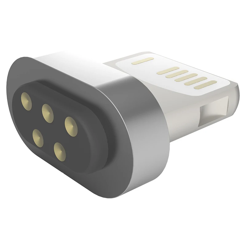 Оригинал Baseus Марка Insnap Серии Metal Plug 2.4A Высокоскоростной 8Pin Магнитный Адаптер Для