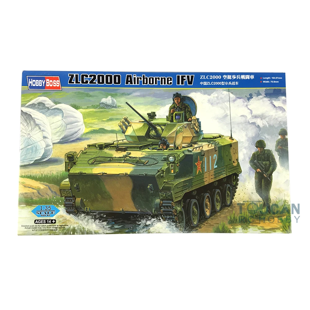 Hobby Boss 82434 1/35 PLA ZLC2000 Airborne IFV War Wagon Mode Tank бронированный автомобиль TH06445-SMT2