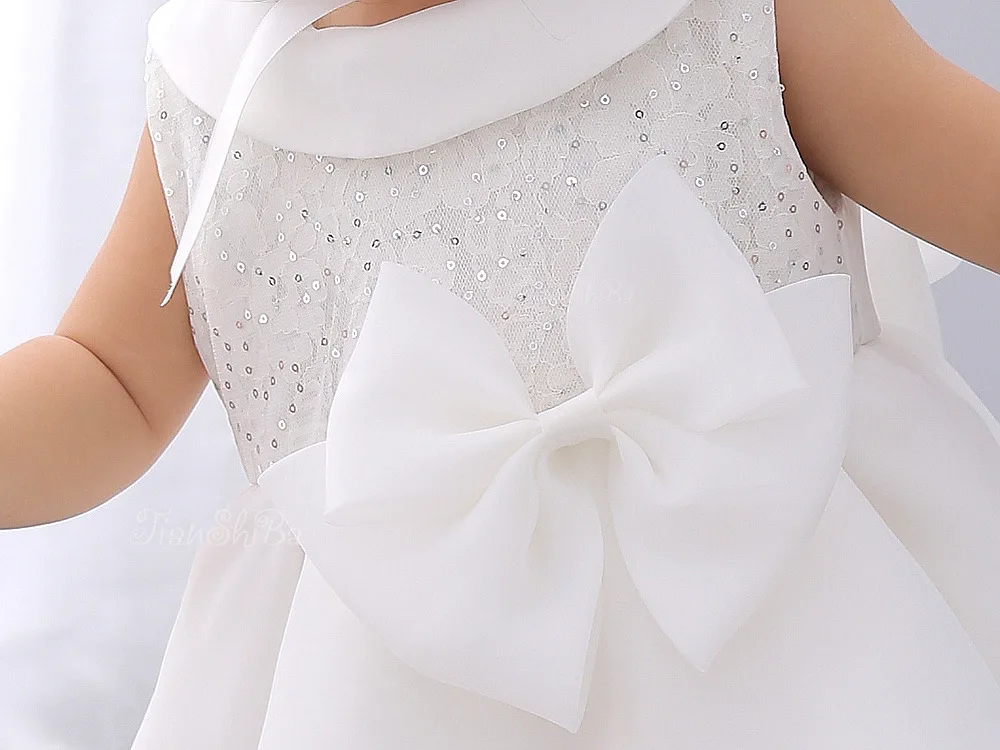 Новинка весна 2017 платье на детский день рождения белое платье-пачка принцессы с