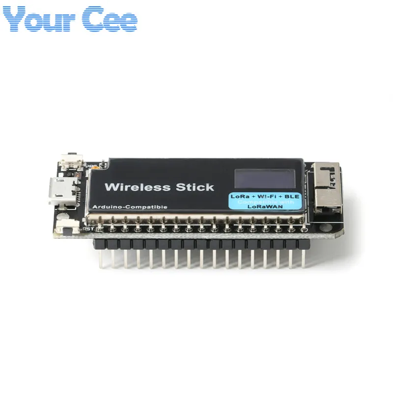 Макетная плата LoRa 868/915 МГц ESP32 беспроводная палочка SX1276 протокол LoRaWAN Wi-Fi BLE OLED