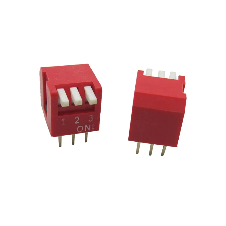 DIP переключатель 2 54 шаг 3P 3 позиционный циферблат (10 шт./лот)|switch|dial switchdial |