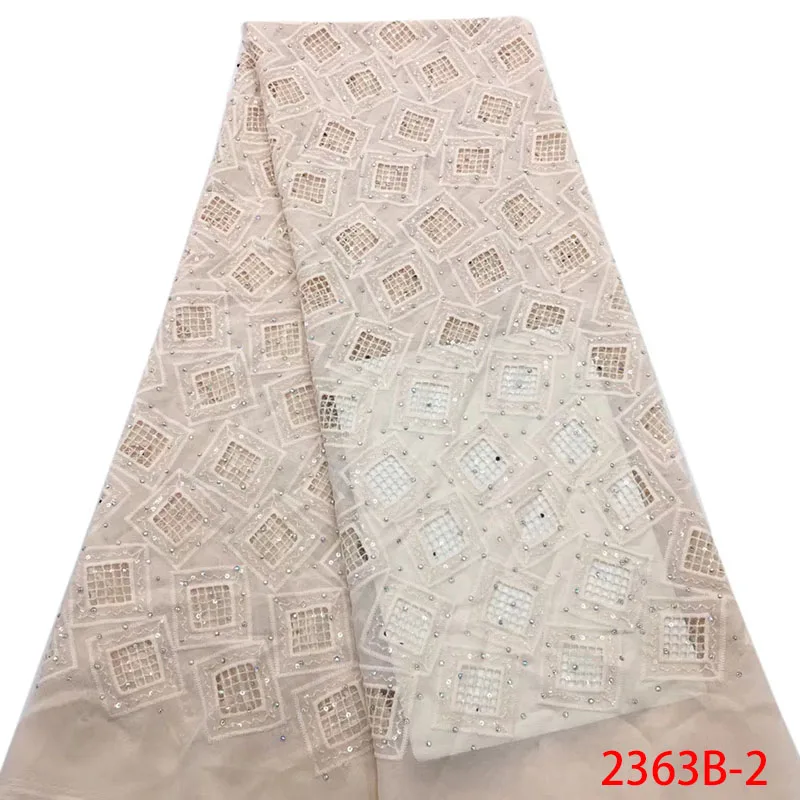Nigerian Lace Fabric 2018 High Quality Cotton French Peach Color Lacew And Diamond AMY2363B-1 | Дом и сад