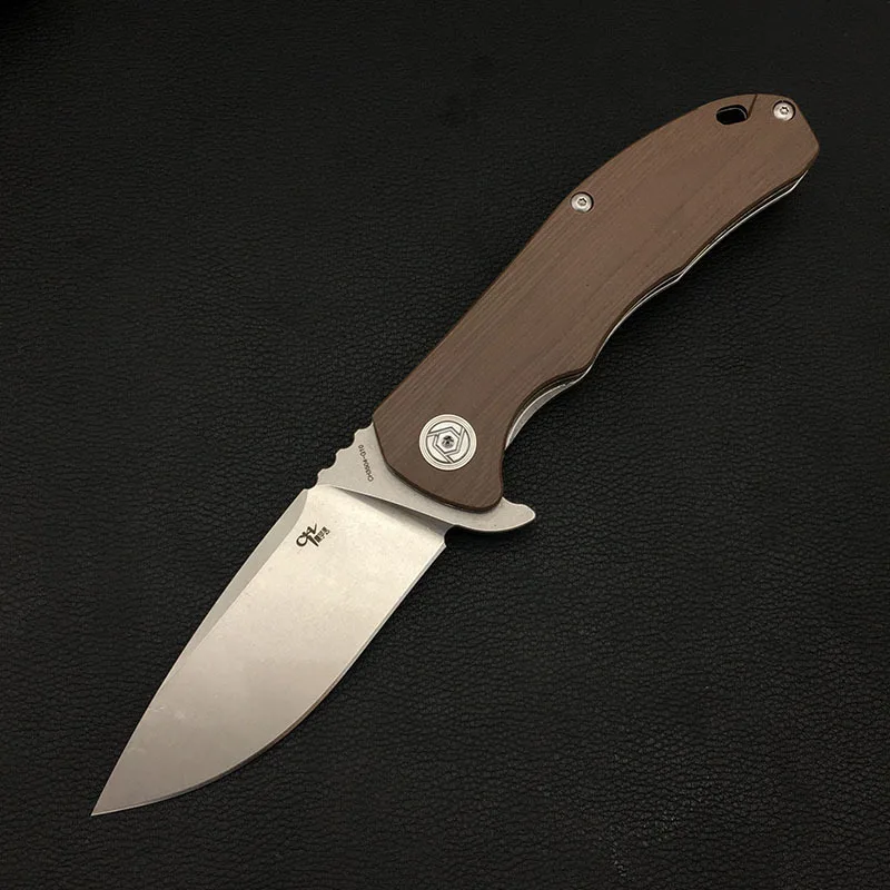 Tiptop! CH шарикоподшипник Флиппер G10 Ручка CH3504 карманный складной нож D2 лезвие
