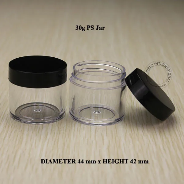 Горячая Распродажа 30 шт./лот г пластиковая банка для крема глаз раздельные