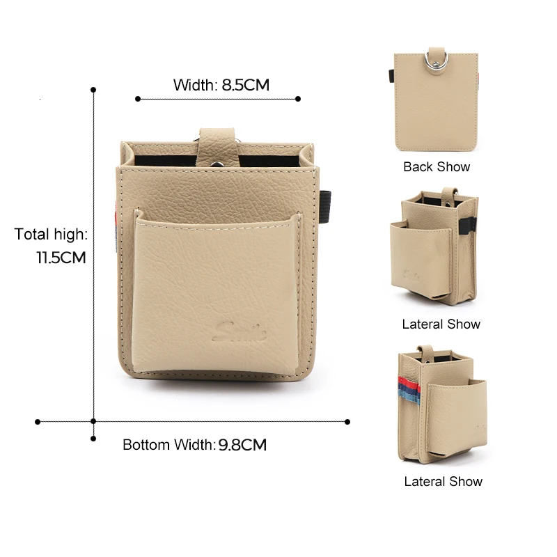 Car Outlet Air Vent Storage Box phone Cowhide Hanging Mobile Phone Holder Bag Automobile 4 Color | Автомобили и мотоциклы