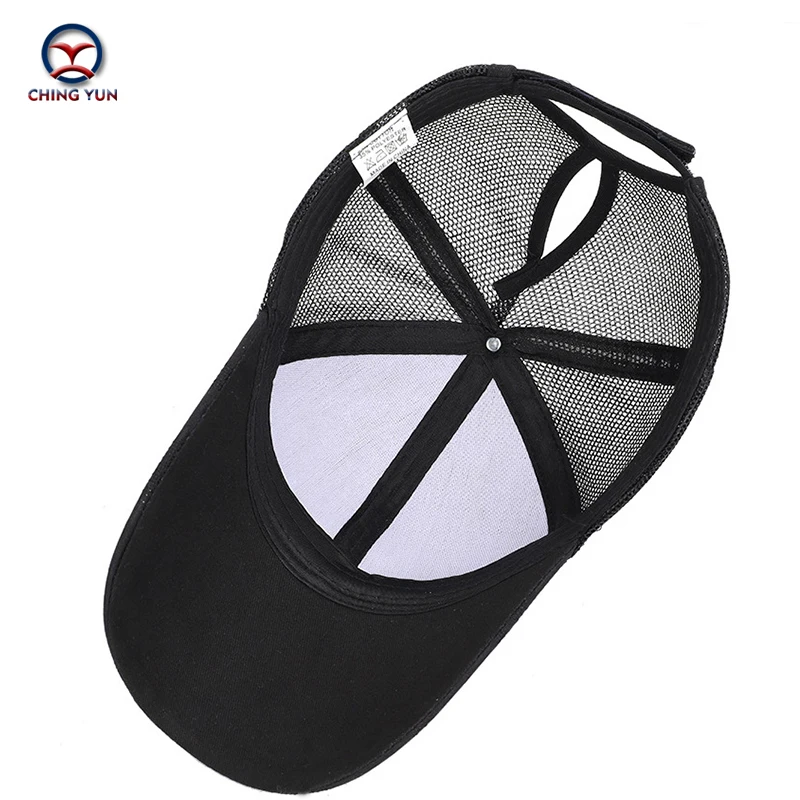 CHING YUN Brand Baseball Cap Women High Quality Ms Ponytail Hairstyle Women's sunhat Pattern Hat Unisex Leisure Street Sun Hat