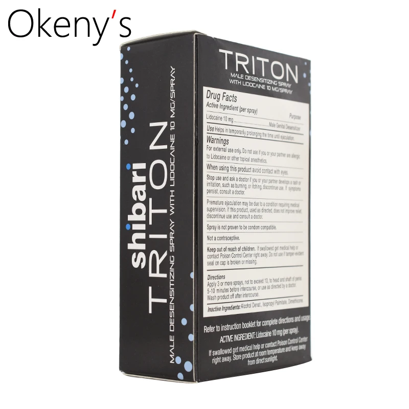 Shibari Triton MAXX улучшенная Формула Мужской спрей задержки 30 мл большой пенис от