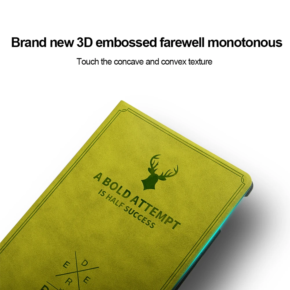 Чехол с изображением оленя KISSCASE Smart Wake Up для Ipad Mini 1 2 3 4 ультратонкий кожаный