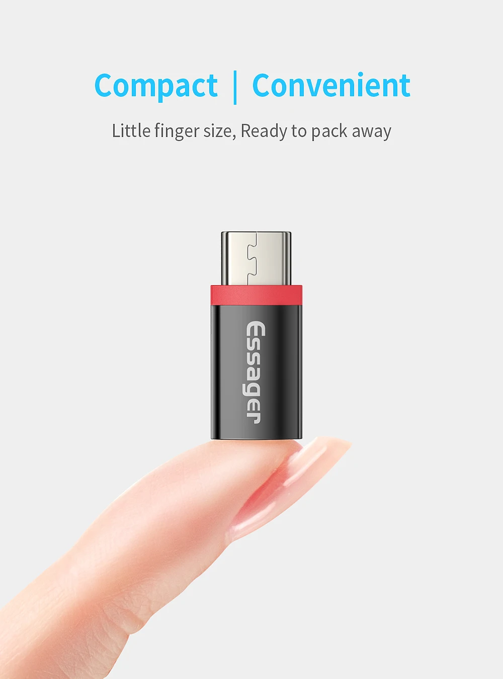 Адаптер Essager Micro USB-type C OTG кабель для Xiaomi K20 Pro Oneplus 7 Pro huawei OTG type-C адаптер Microusb USBC разъем