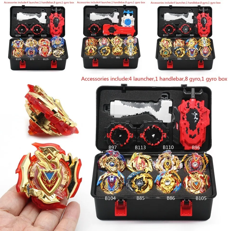 Горячая Распродажа Золотая версия Beyblade burst игрушки Арена с пусковым лезвием металлический сплав Бог спиннинг Топ Bey Blades стадион игрушка