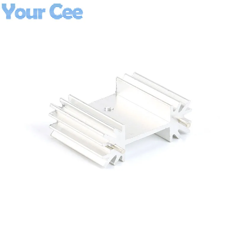 5 шт. алюминиевый радиатор для чипа IC 34 х25 х12 мм|led ray|ledled lamp heat sink |