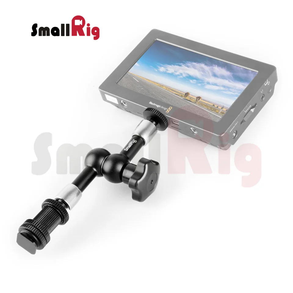 SmallRig Регулируемая фрикционная Артикуляционная магическая рукоятка " Длинная с холодным башмаком и стандартным 1/4"-20 резьбовым винтовым адаптером-1497