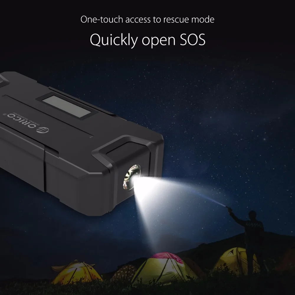 Портативный мини аккумулятор ORICO CS2 12000 мАч для экстренных случаев портативный