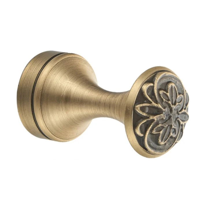 Robe hook C Латунный античный набор аппаратных средств держатель туалетной бумаги держатель полотенец для мыла бумажный держатель полки в ванной крючок для халата - Цвет: Robe hook C