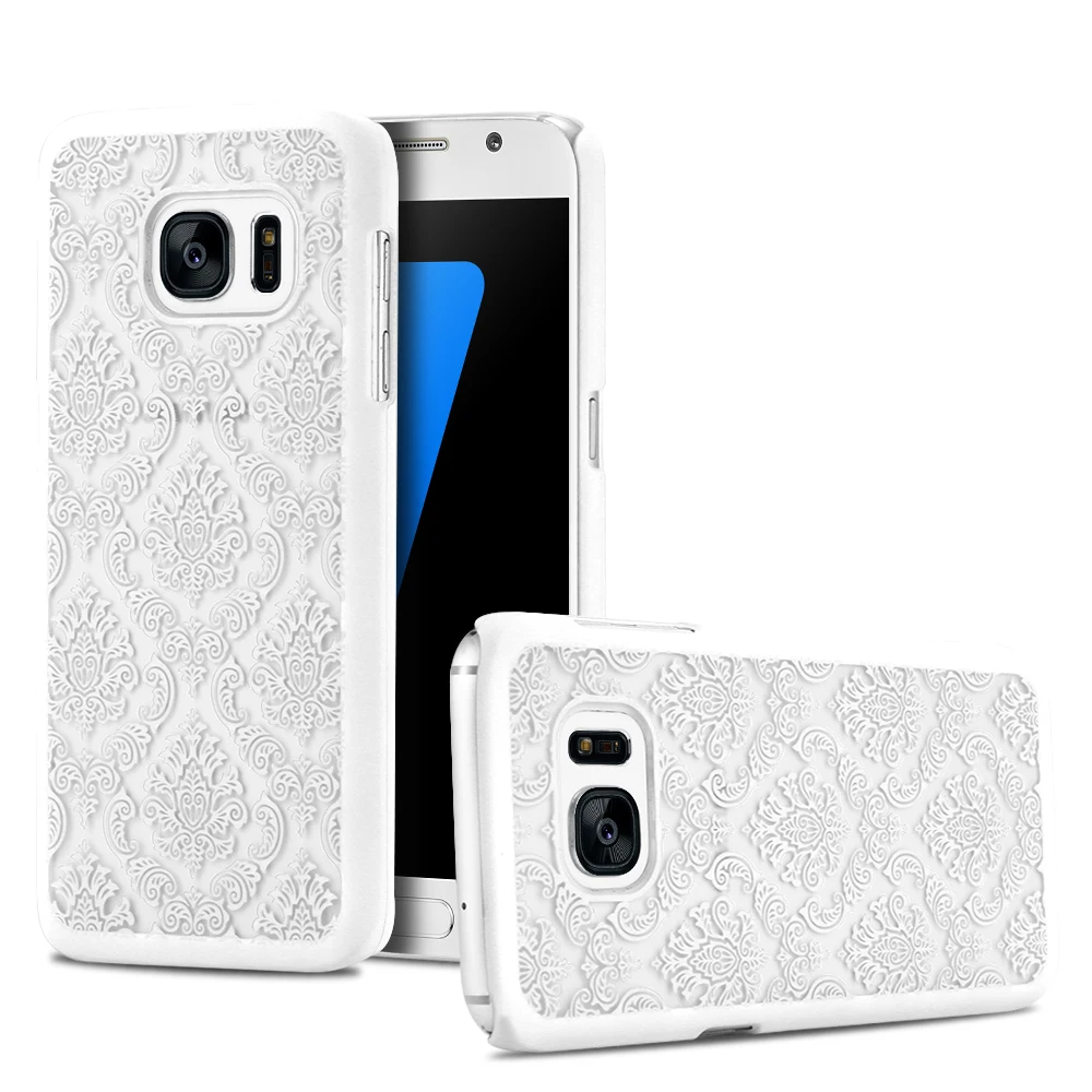 KISSCASE Ретро Дворец Флоры Для Samsung Galaxy S6 S7 Edge A7 A8 Demask Крышка Делюкс Элегантный