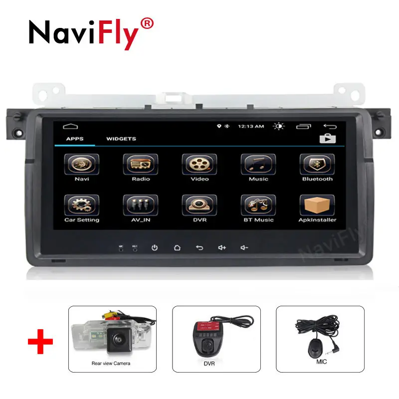 Бесплатная доставка! 8 &quotAndroid 1 автомобильный проигрыватель мультимедиа для BMW E46