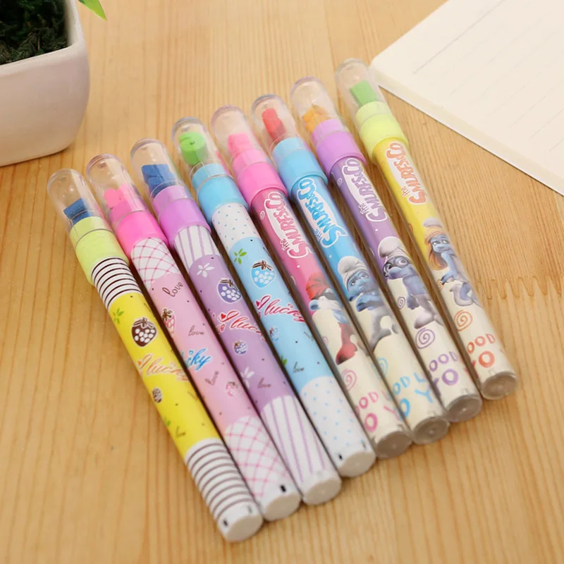 Студенческие Симпатичные Мультяшные животные каваи 2B Пластик грифель для