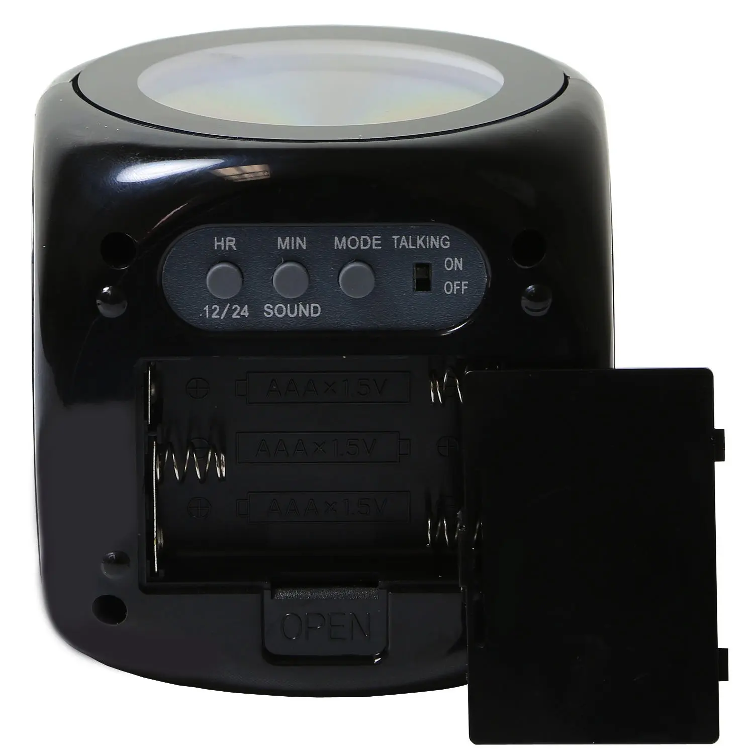 Nieuwe Mode Aandacht Projectie цифровой ЖК-дисплей Повтор Wekker Wake Up проектор вращающийся цветной дисплей светодиодный подсветка Bel Timer
