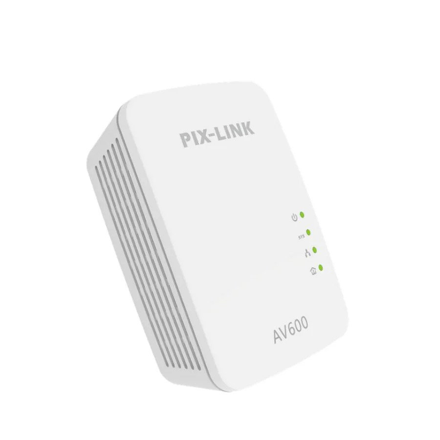 Pix-Link AV600 сетевой адаптер Ethernet Homeplug-Plug& Play энергосберегающий адаптер Nano power line(LV-PL01A) 1 пара
