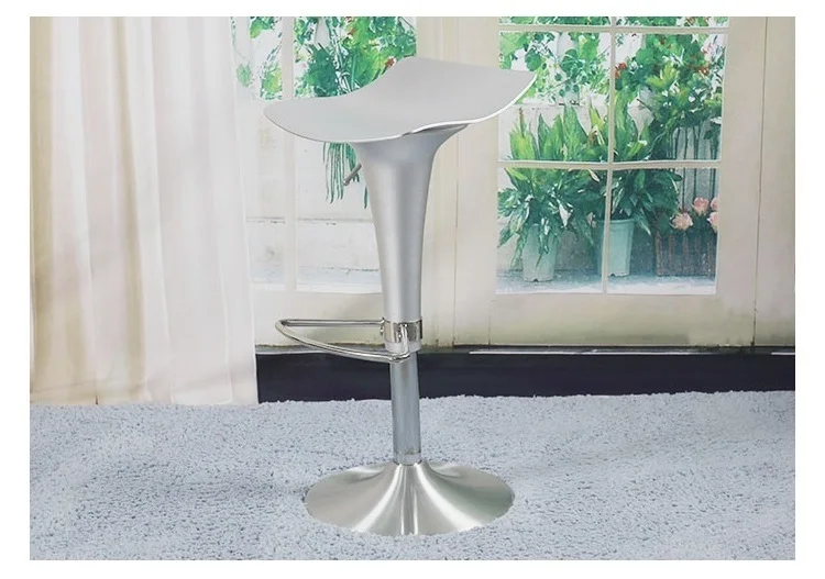 Южная Африка барные стулья Алюминий сиденье кофе стул серебряный цвет гостиной