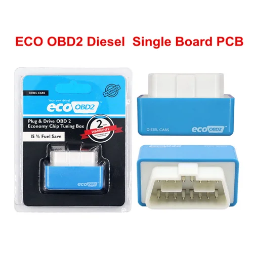 Eco Diesel 1 PCB Полный чип Nitroobd2 Ecoobd2 штекер/привод Nitro OBD2 ECO OBD2 чип-тюнинг для бензиновых дизельных автомобилей с большим крутящим моментом - Цвет: Eco Diesel 1 PCB