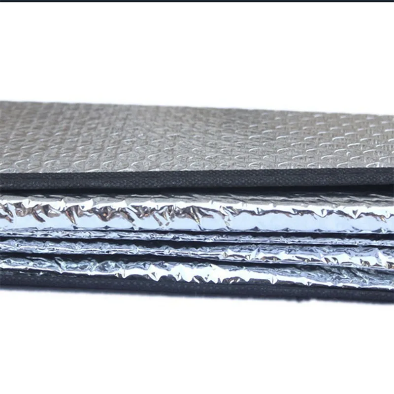 Car styling car windshidle visor cover aluminum foil portable folding dust shield sun block sunshade auto accessories 130*160cm |