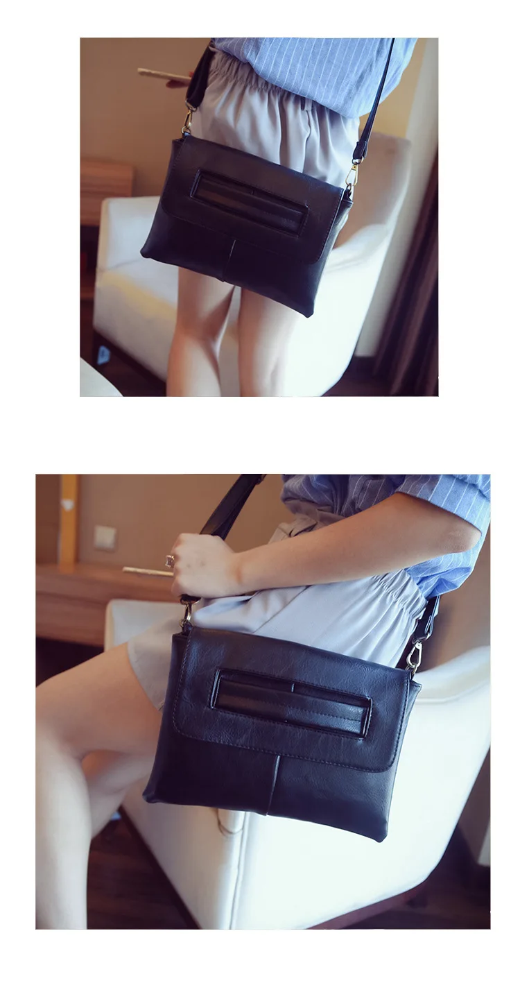 

Fashion women's bag leather women envelope bag clutch evening bag female Handbag