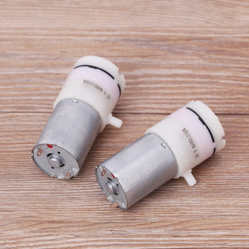 2x DC 3V 6V 5V 370 микро мини воздушный насос вакуумный для аквариума кислородные насосы