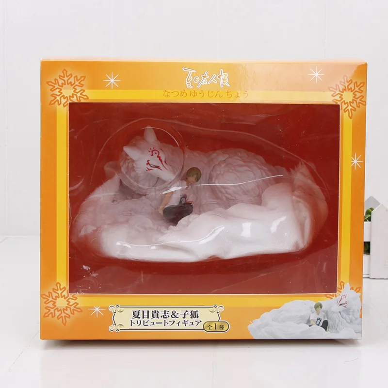 Аниме Нацумэ Yuujinchou с Nyanko Sensei Little Fox ПВХ фигурка модель 18 см - Цвет: 4 with box