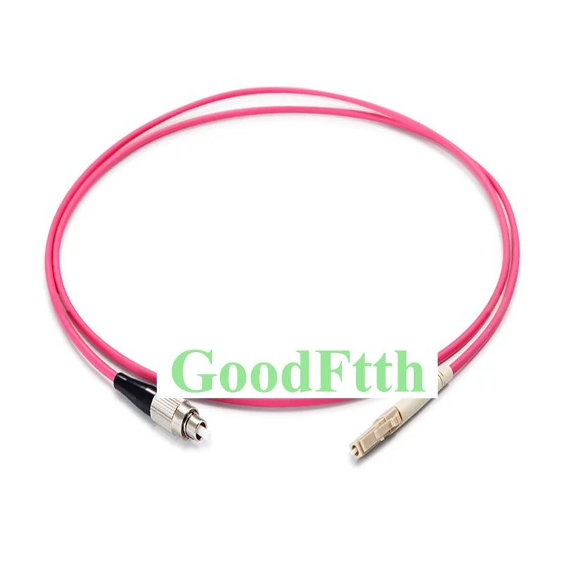 Fiber Patch Cord Jumper FC-LC LC-FC OM4 Simplex GoodFtth 1-15m 6pcs/lot