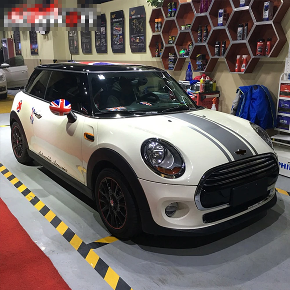 Капот + багажник 3 полосы автомобильные наклейки и автостайлинг для Mini Cooper JCW One S F55