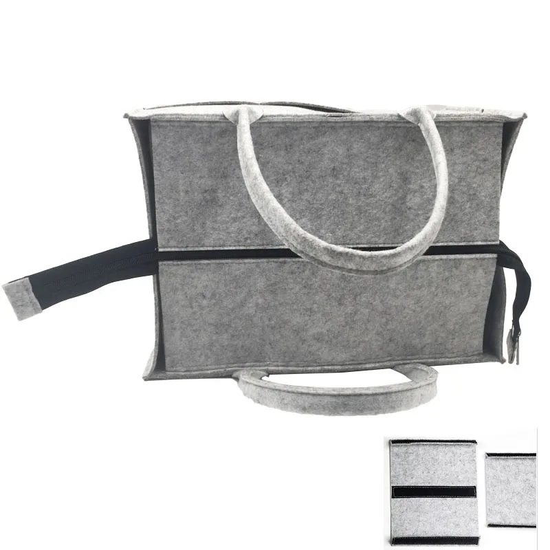 

With Lid Storage Bag,Foldable Baby Diaper Caddy Organiser Gift Kid Toys Portable Bag/box for Car Travel Changing Table Organizer