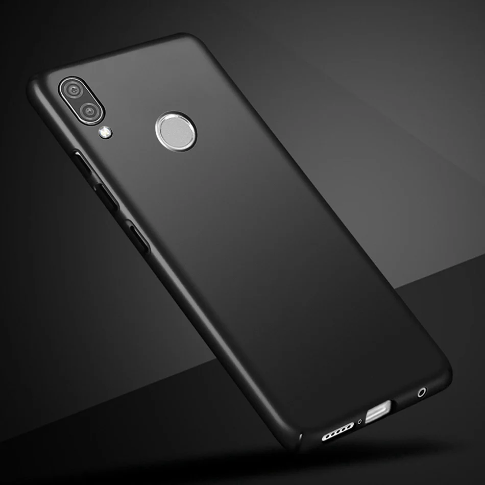 Ультратонкий жесткий пластиковый телефон чехлы для huawei P20 Lite чехол матовый