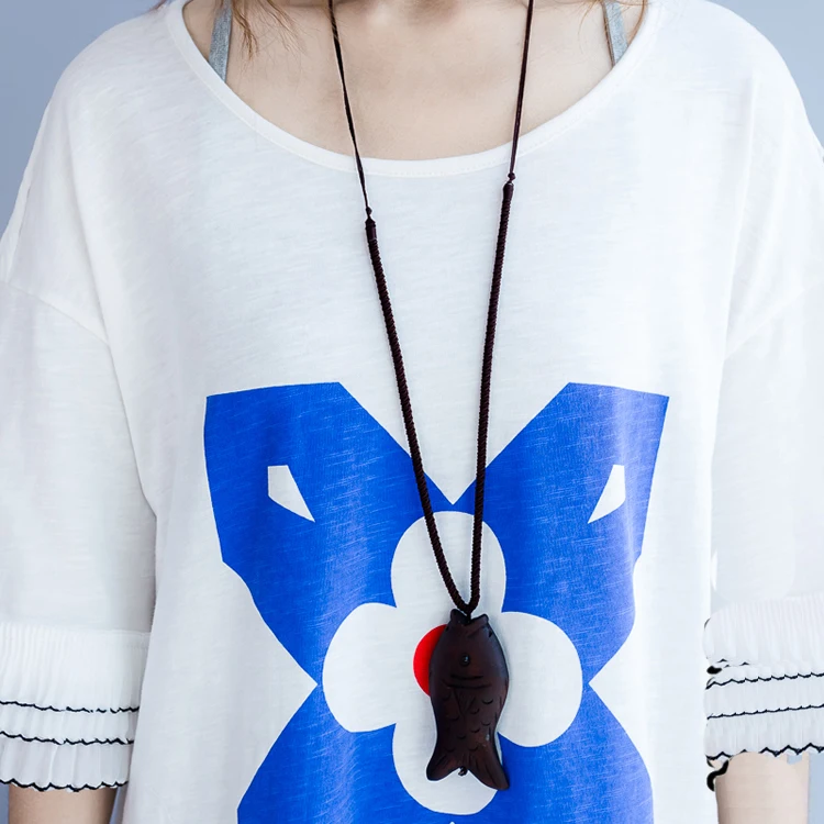 2017 модное деревянное ожерелье в стиле ретро с рыбками|necklace fashion|necklace necklacenecklace retro |