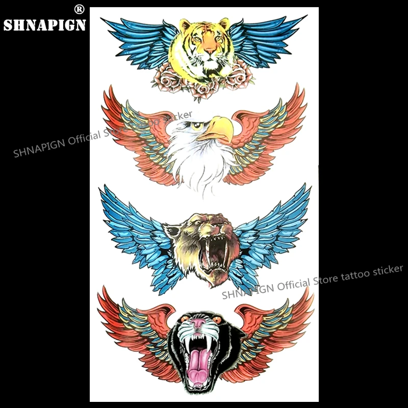 SHNAPIGN временные тату наклейки Airforce 17*10 см|stickers bike|stickers garagesticker emblem |