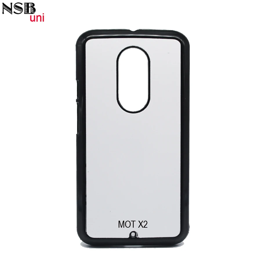 Для MOTO X2 пустой 2D сублимационный PC чехол для телефона DIY теплопередающая Крышка